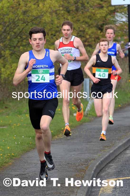 The 2023 Terry O'Gara Memorial 5k Road Race organised by Wallsend Harriers. Photo: David T. Hewitson/Sports for All Pics